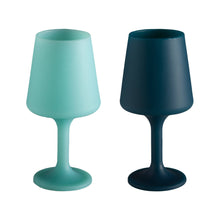 Load image into Gallery viewer, Mist + ink | swepp | silicone unbreakable wine glasses
