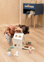 Load image into Gallery viewer, Wooden Shapes Sorting House
