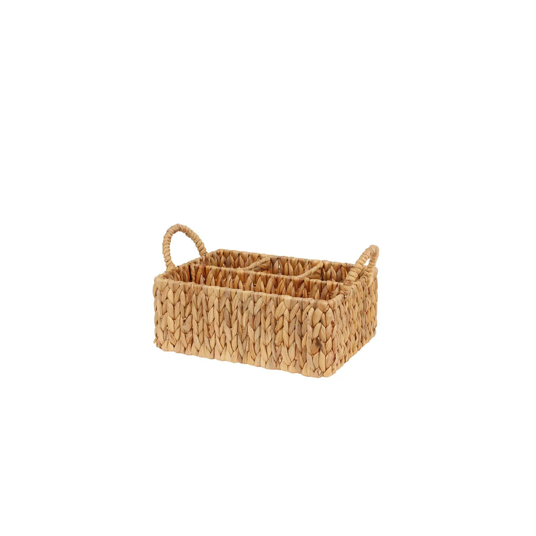 Palma 4 Part Basket With Handles Natural