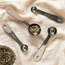 Load image into Gallery viewer, Measuring Spoon Set/4 Steel

