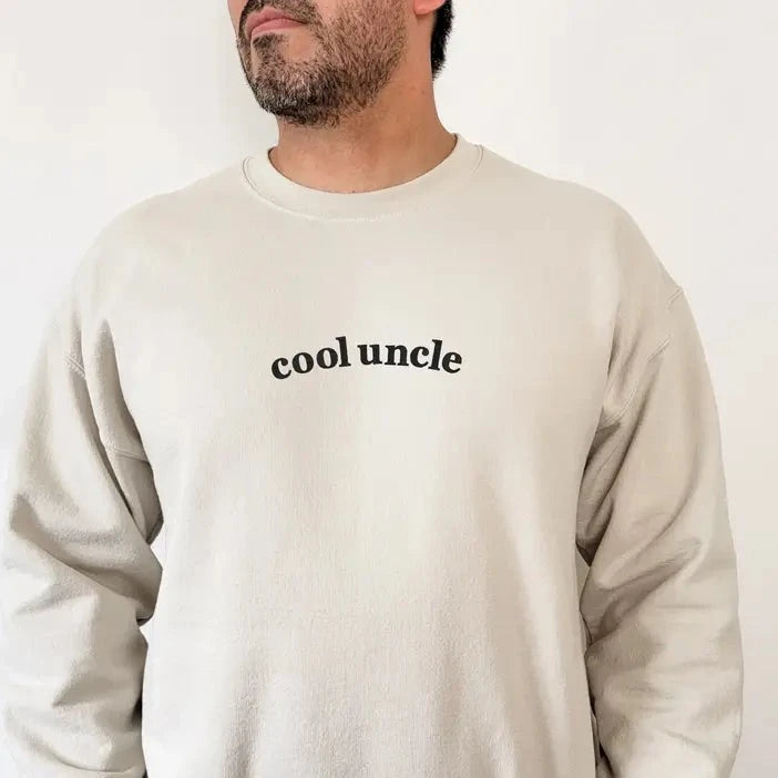 Cool Uncle Sweatshirt Sand