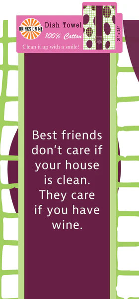 Drinks On Me Tea Towel Collection