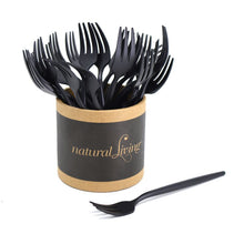 Load image into Gallery viewer, Small Matte Black Spreaders, Spoons &amp; Forks
