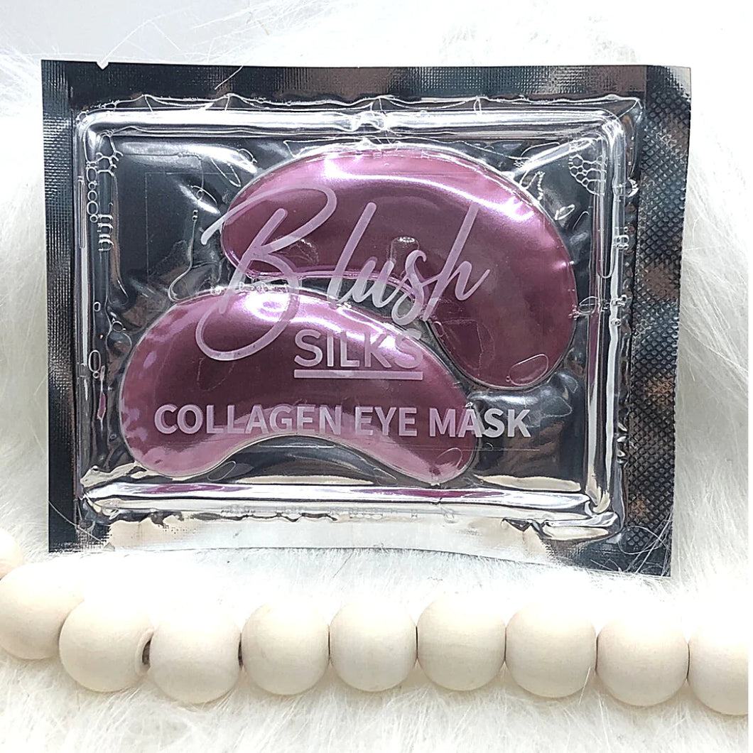 Blush Silk Collagen Eye Masks
