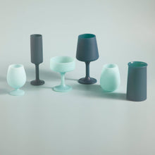 Load image into Gallery viewer, Mist + ink | swepp | silicone unbreakable wine glasses
