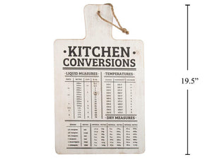 Kitchen Conversion Hanging Sign