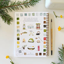 Load image into Gallery viewer, Camping Watercolor Workbook is
