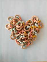 Load image into Gallery viewer, Bubble Wood and Sillicone Teether

