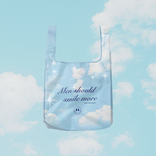 Load image into Gallery viewer, Men Should Smile More Foldable Nylon Tote
