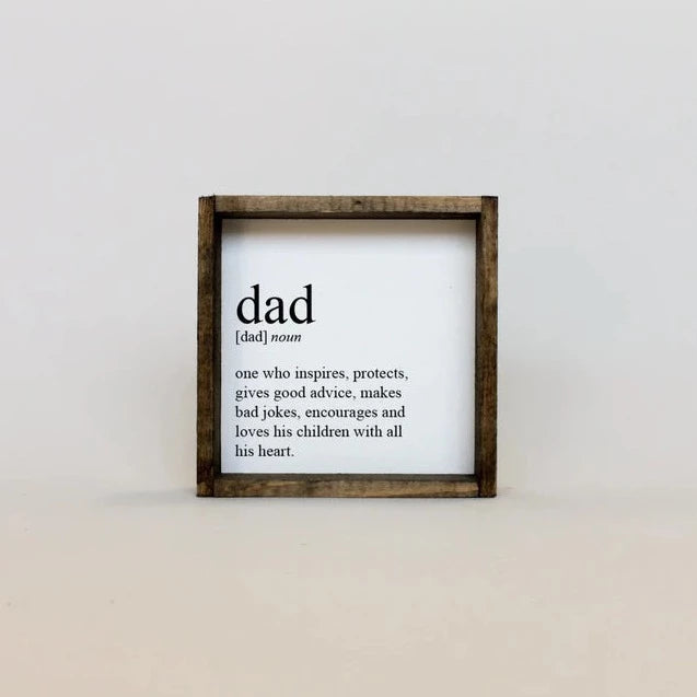Dad Sign