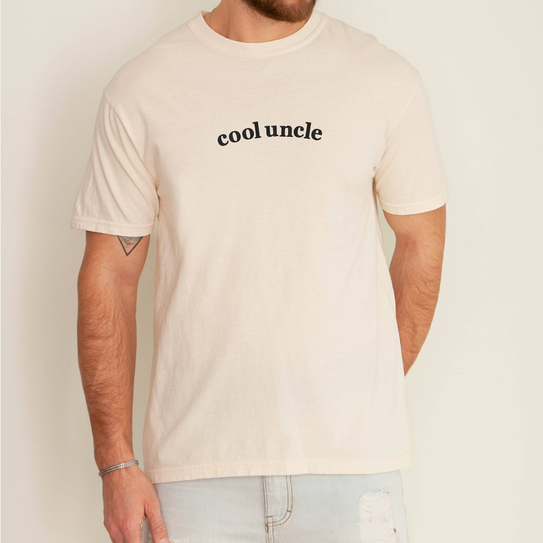 EMBROIDERED Tee Cool Uncle T Shirt Gifts for Uncle