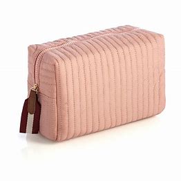 Boxy Cosmetic Pouch Assorted Colors