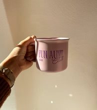 Load image into Gallery viewer, Fun Aunt Club 14oz Ceramic Mug, Campfire Mug
