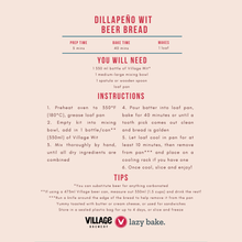 Load image into Gallery viewer, Dillapeño Beer Bread Kit
