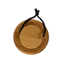 Load image into Gallery viewer, Round dry body brush with string
