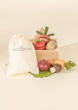 Load image into Gallery viewer, Wooden Vegetables Playset
