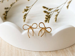 The Elle Bow Studs