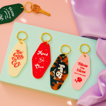 Load image into Gallery viewer, Mush Love Motel Tag Keychain | Last Chance
