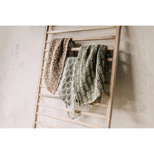 Load image into Gallery viewer, Fern Waffle Print Tea Towel
