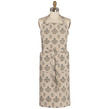 Load image into Gallery viewer, Salvia Block Print Apron
