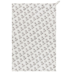 Block Print Floret Tea Towel