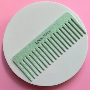 Wheat Straw + Silicone Wide Tooth Detangling Brush