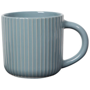 Blue Fluted Mug
