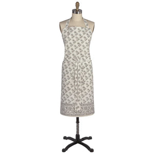 Block Print Floret Apron