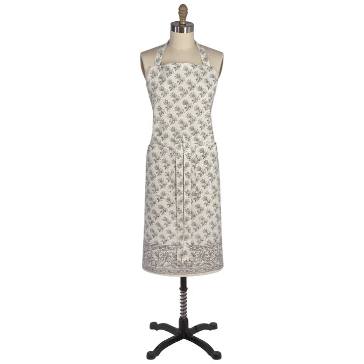 Block Print Floret Apron