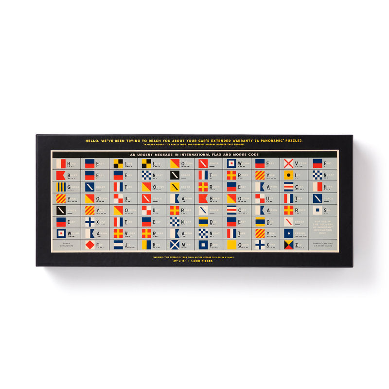 Urgent Message 1000 Piece Puzzle