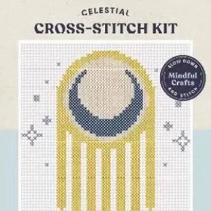 Mindful Crafts Celestial Cross Stitch Kit