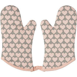 Heart Oven Mitts