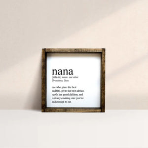 Nana Sign