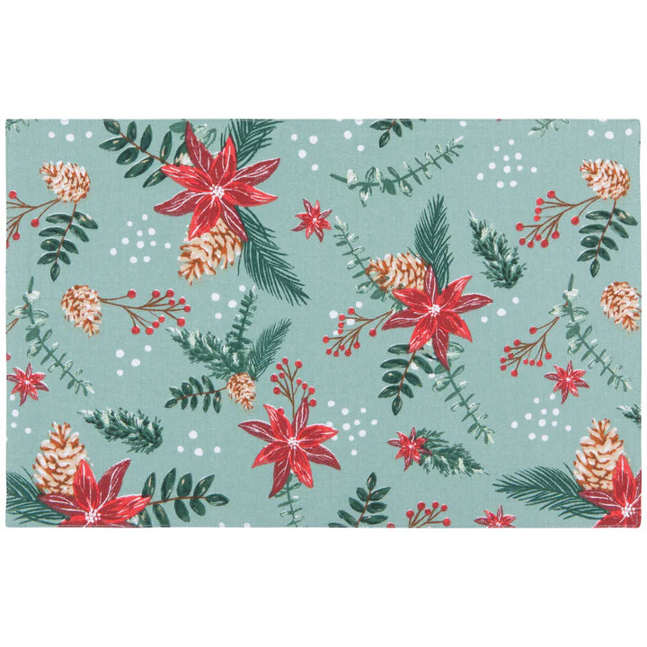 Poinsettia Placemat