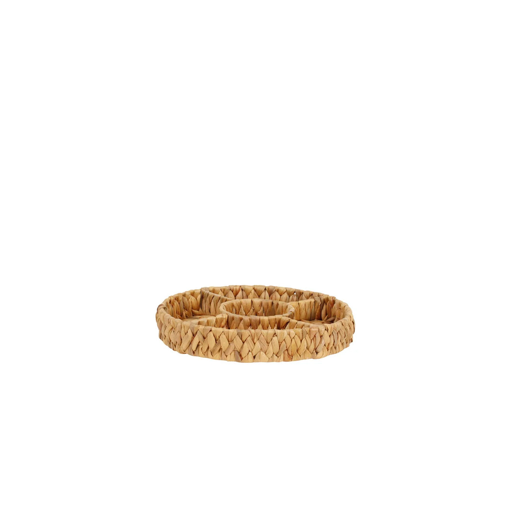 Palma 5 Part Round Tray Natural