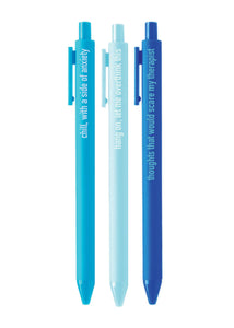 Pens Assorted Sayings
