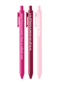 Pens Assorted Sayings