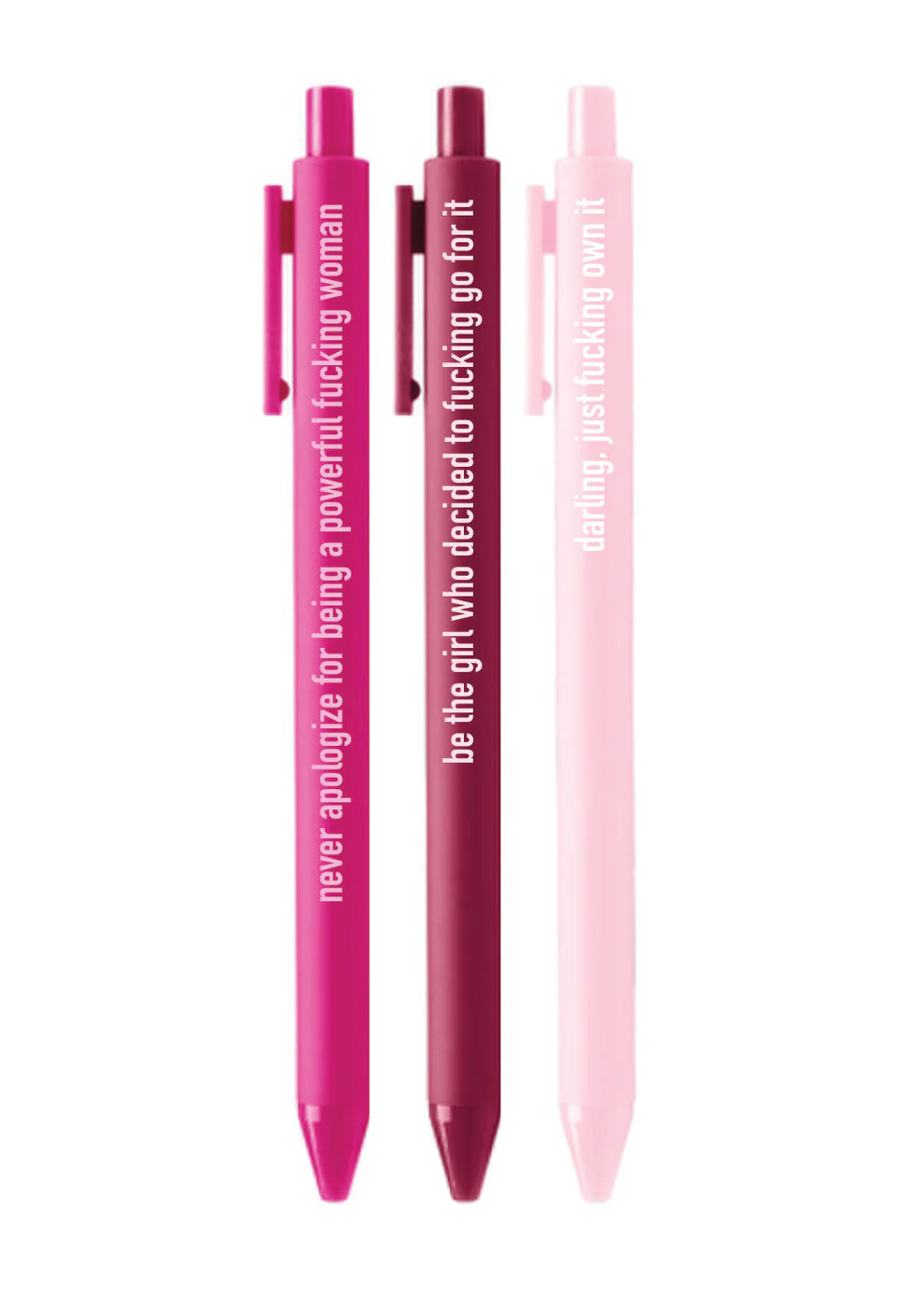 Pens Assorted Sayings