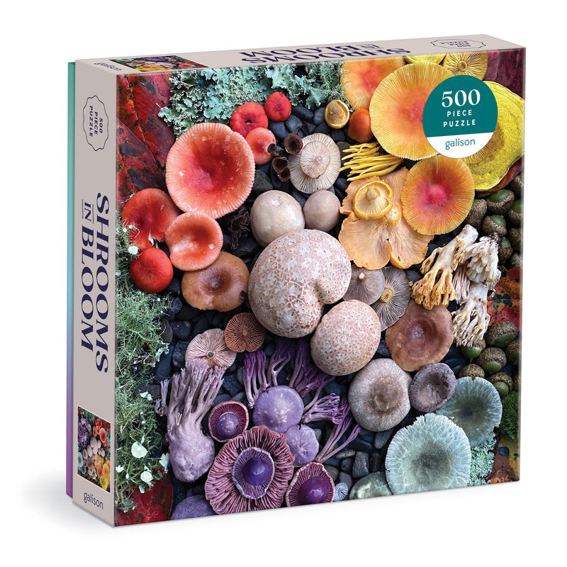 Shrooms In Bloom 500 Piece Puzzle