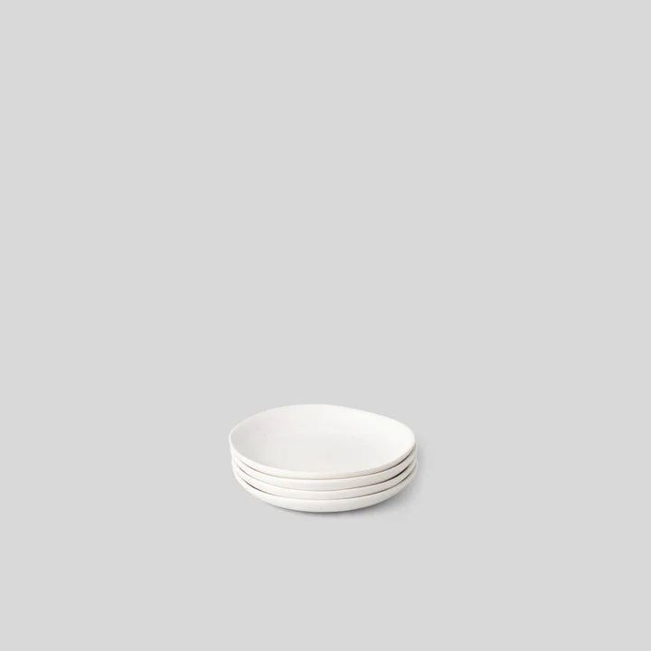 FAB - Dessert Plates - Speckled White