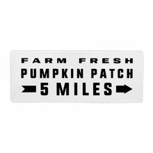 Load image into Gallery viewer, Pumpkin Patch Metal Sign
