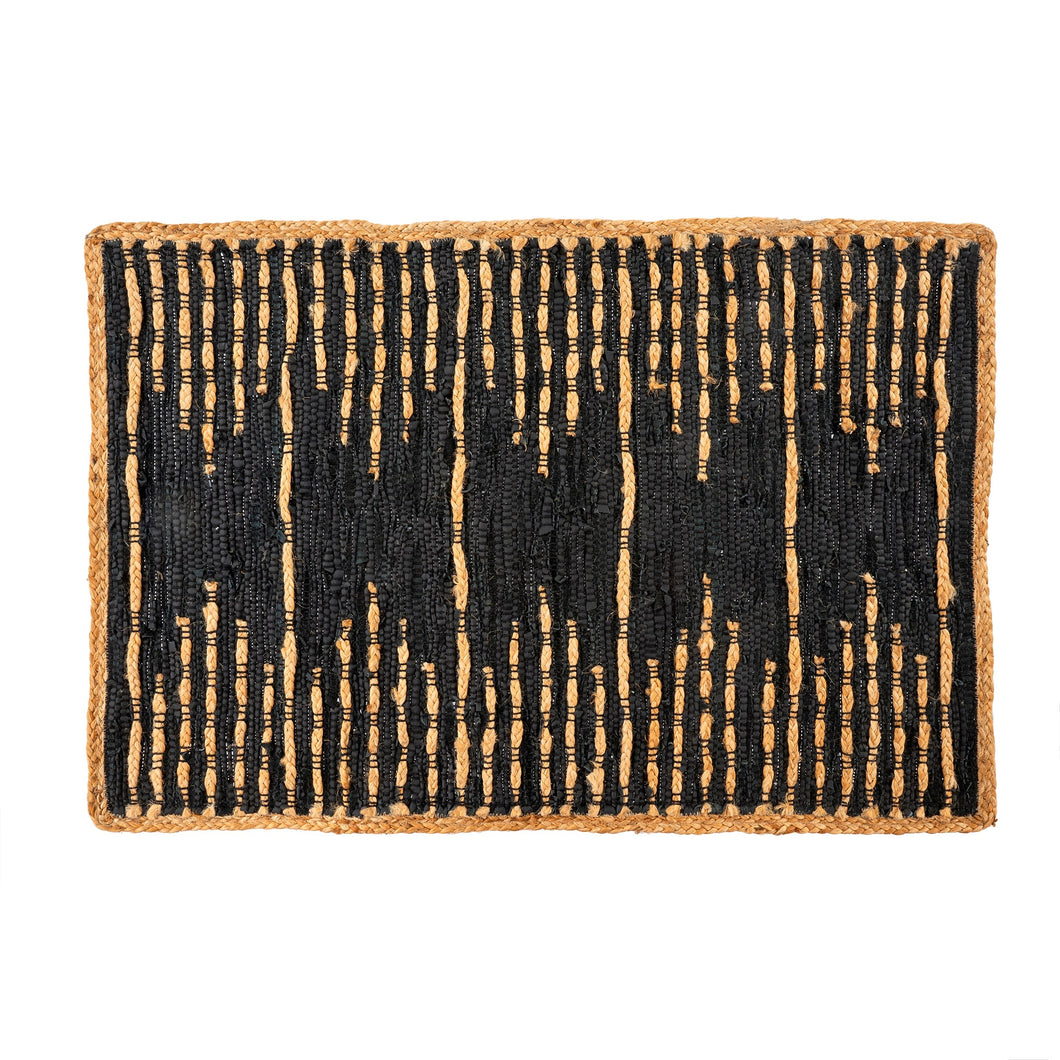 Waverly Rug, Black - 2x3