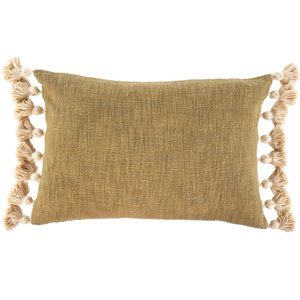 Bora Tassel Pillow - Sand