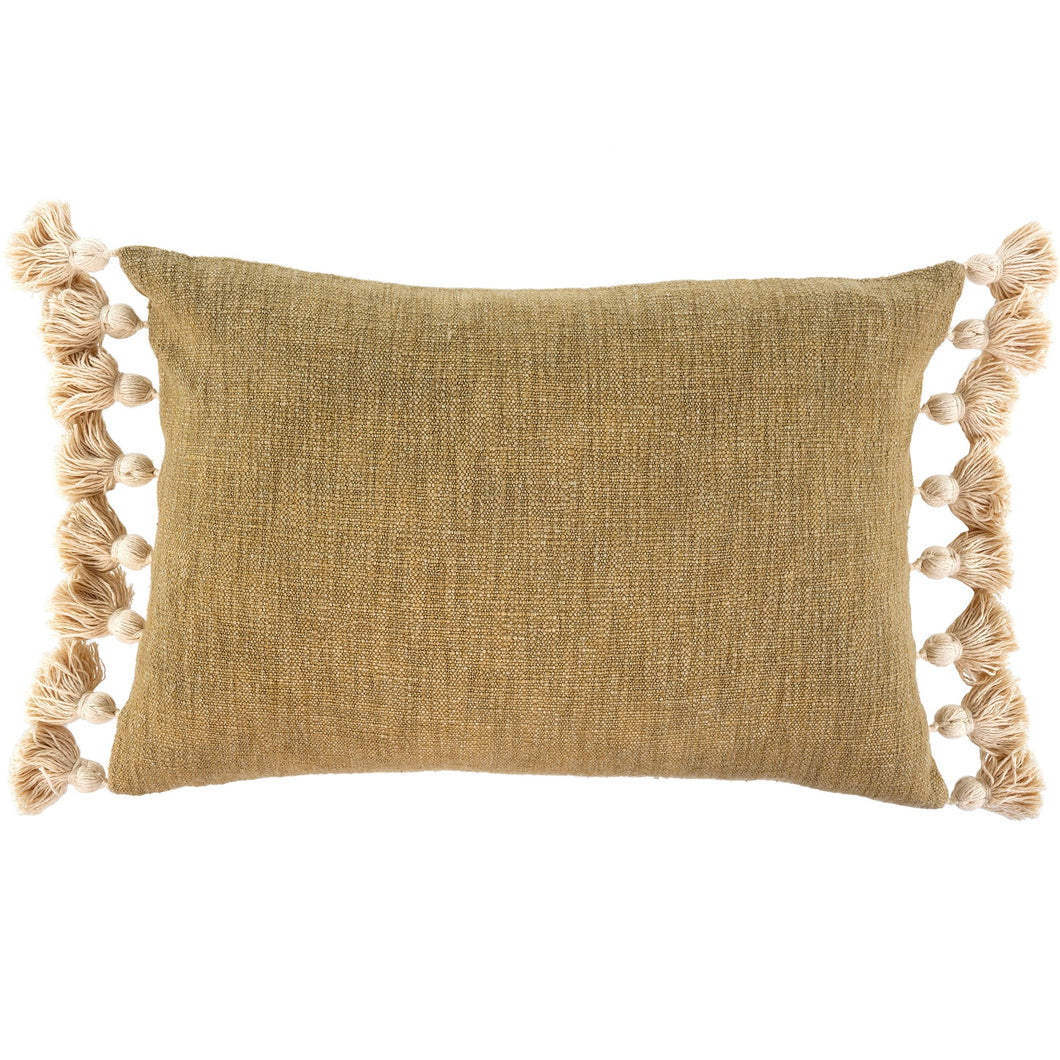 Bora Tassel Pillow - Sand