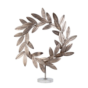 Willow Wreath On Stand