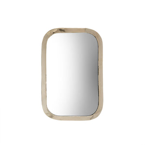 Moroccan Mirror L, Silver