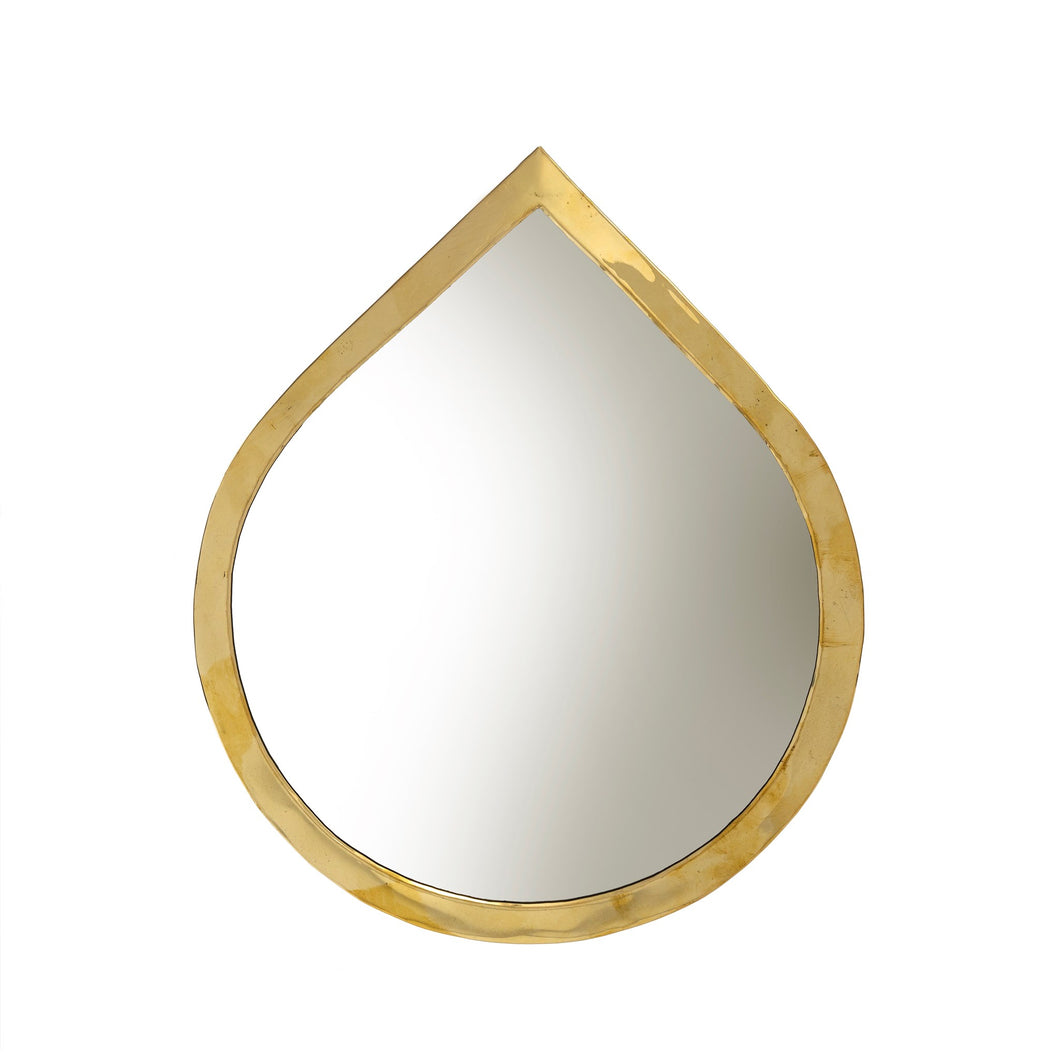 Water Drop Mirror - Silver