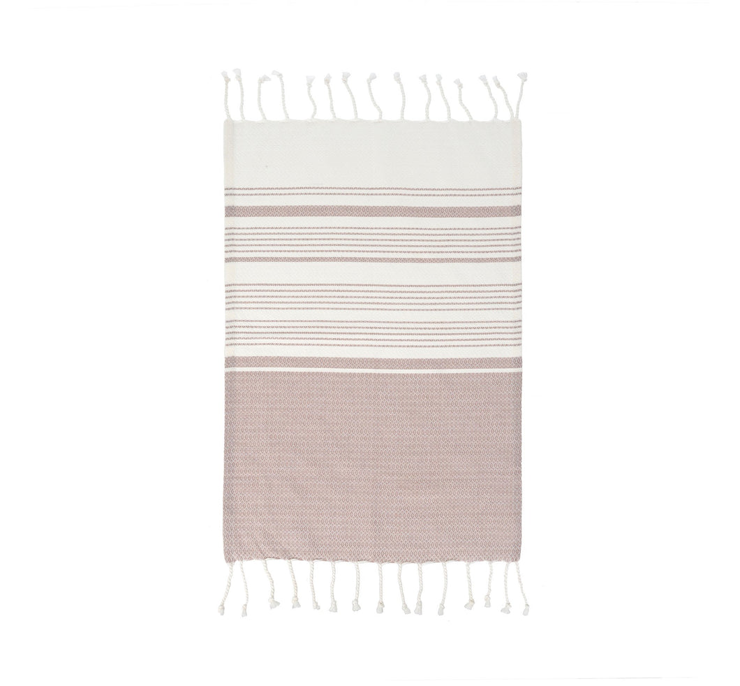 Turkish Hand Towels S/4, Purple