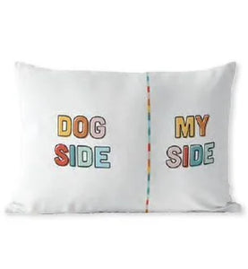 Dog Side My Side Pillow Case