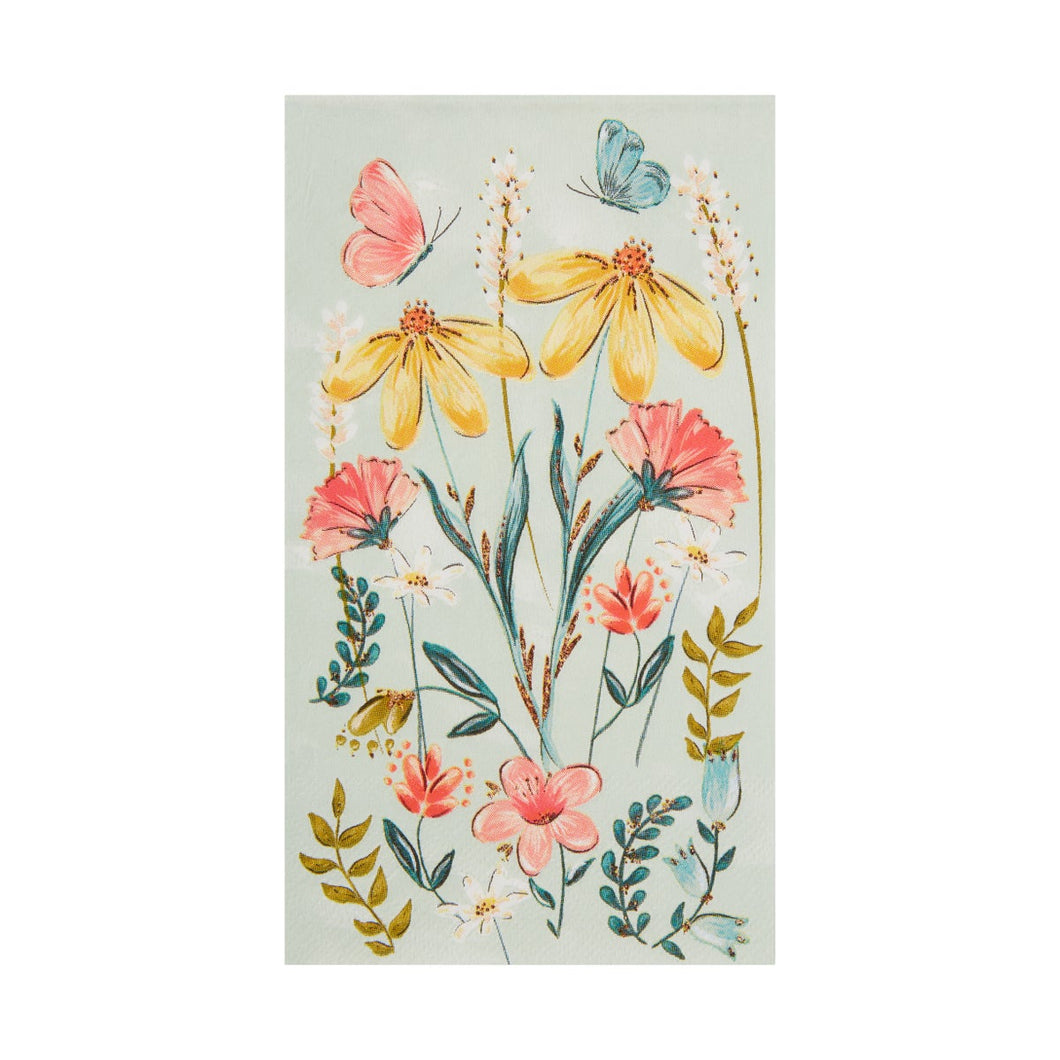 Peach Melba Flower - Napkin